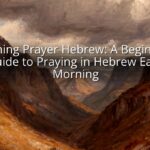 Morning Prayer Hebrew: A Beginner's Guide to Praying in Hebrew Each Morning Morning Prayer Hebrew: A Beginner's Guide to Praying in Hebrew Each Morning