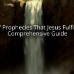 List of Prophecies That Jesus Fulfilled: A Comprehensive Guide