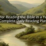 Plan for Reading the Bible in a Year: A Complete Daily Reading Plan