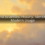 Jews and Israelites: History, Identity, and Modern Usage