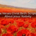 Bible Verses Christ Birth: Scriptures About Jesus' Nativity
