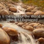 Jesus Is the Light of the World Verse: John 8:12 Explained