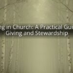 Tithing in Church: A Practical Guide to Giving and Stewardship