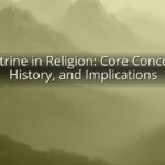 Doctrine in Religion: Core Concepts, History, and Implications