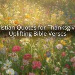 Christian Quotes for Thanksgiving: Uplifting Bible Verses