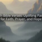 Church Bible Verses: Uplifting Passages for Faith, Prayer, and Hope