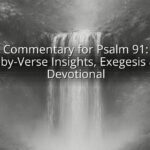 Commentary for Psalm 91: Verse-by-Verse Insights, Exegesis & Devotional Commentary for Psalm 91: Verse-by-Verse Insights, Exegesis & Devotional