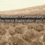 Revelation 1 Commentary: Verse-by-Verse Explanation and Insights Revelation 1 Commentary: Verse-by-Verse Explanation and Insights