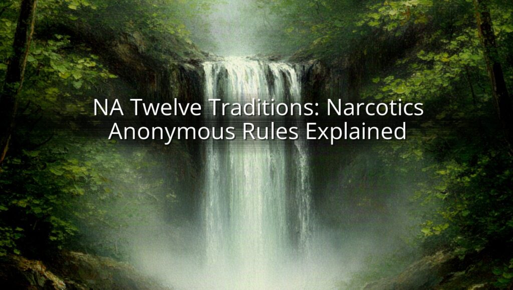 NA Twelve Traditions: Narcotics Anonymous Rules Explained