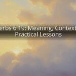 Proverbs 6 19: Meaning, Context, and Practical Lessons
