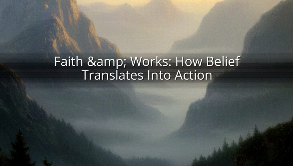 Faith & Works: How Belief Translates Into Action