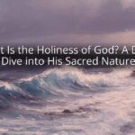 What Is the Holiness of God? A Deep Dive into His Sacred Nature