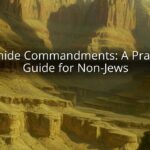 Noahide Commandments: A Practical Guide for Non-Jews Noahide Commandments: A Practical Guide for Non-Jews