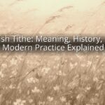 Jewish Tithe: Meaning, History, and Modern Practice Explained Jewish Tithe: Meaning, History, and Modern Practice Explained