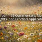 Proverbs 11:25 Commentary: Meaning, Insights, and Practical Applications