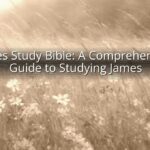 James Study Bible: A Comprehensive Guide to Studying James