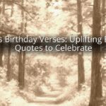 Jesus Birthday Verses: Uplifting Bible Quotes to Celebrate