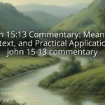 John 15:13 Commentary: Meaning, Context, and Practical Application — john 15 13 commentary
