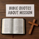 bible quotes about mission