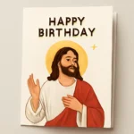 birthday card jesus