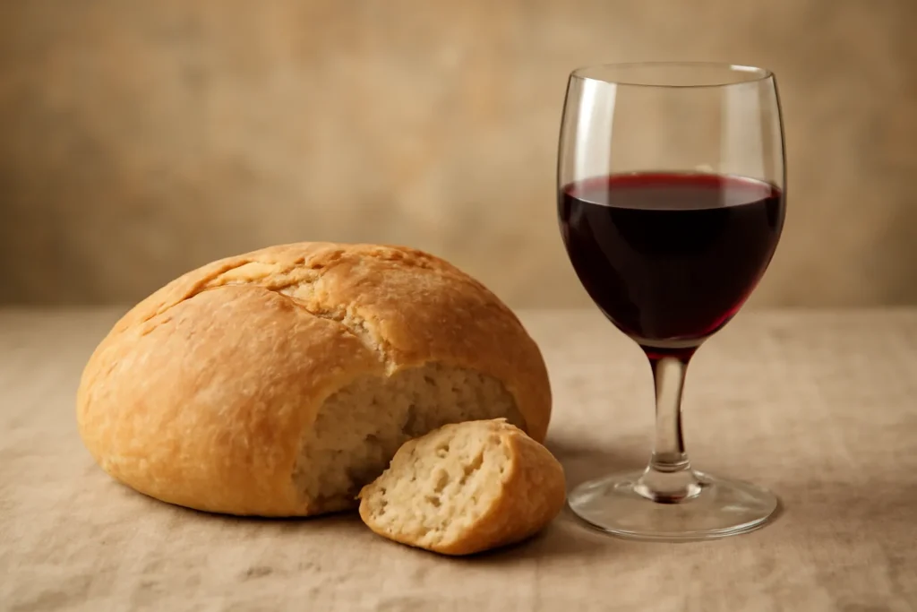 bread wine communion