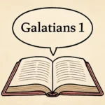commentary on galatians 1