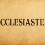 ecclesiastes meaning