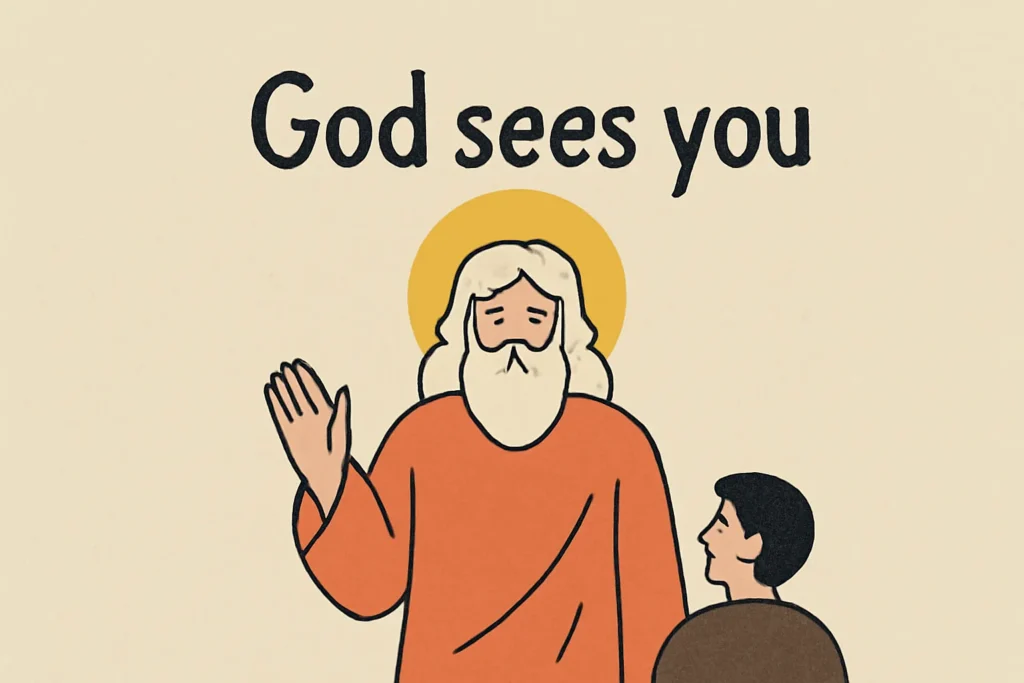 god sees you bible verse