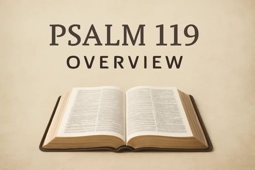 psalm 119 overview