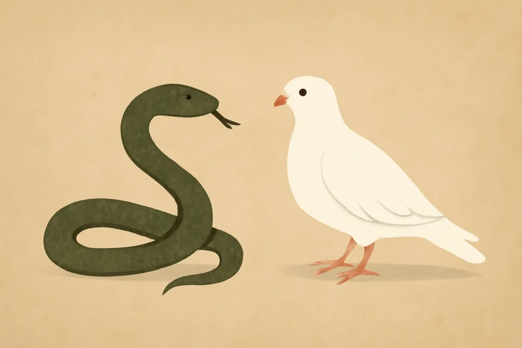 wise as serpents harmless as doves